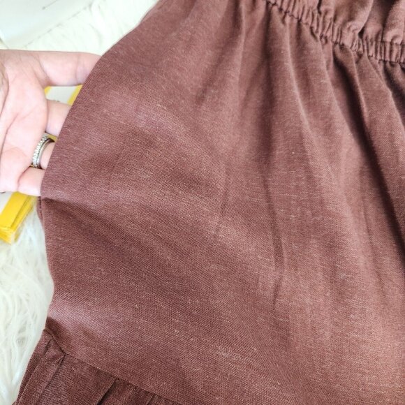 City Chic Dress Women's Small 16W Linen Blend Tiered Summer Breeze NWT - Picture 11 of 16